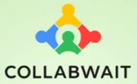 CollabWait logo and Collaborative ABA Services illustration
