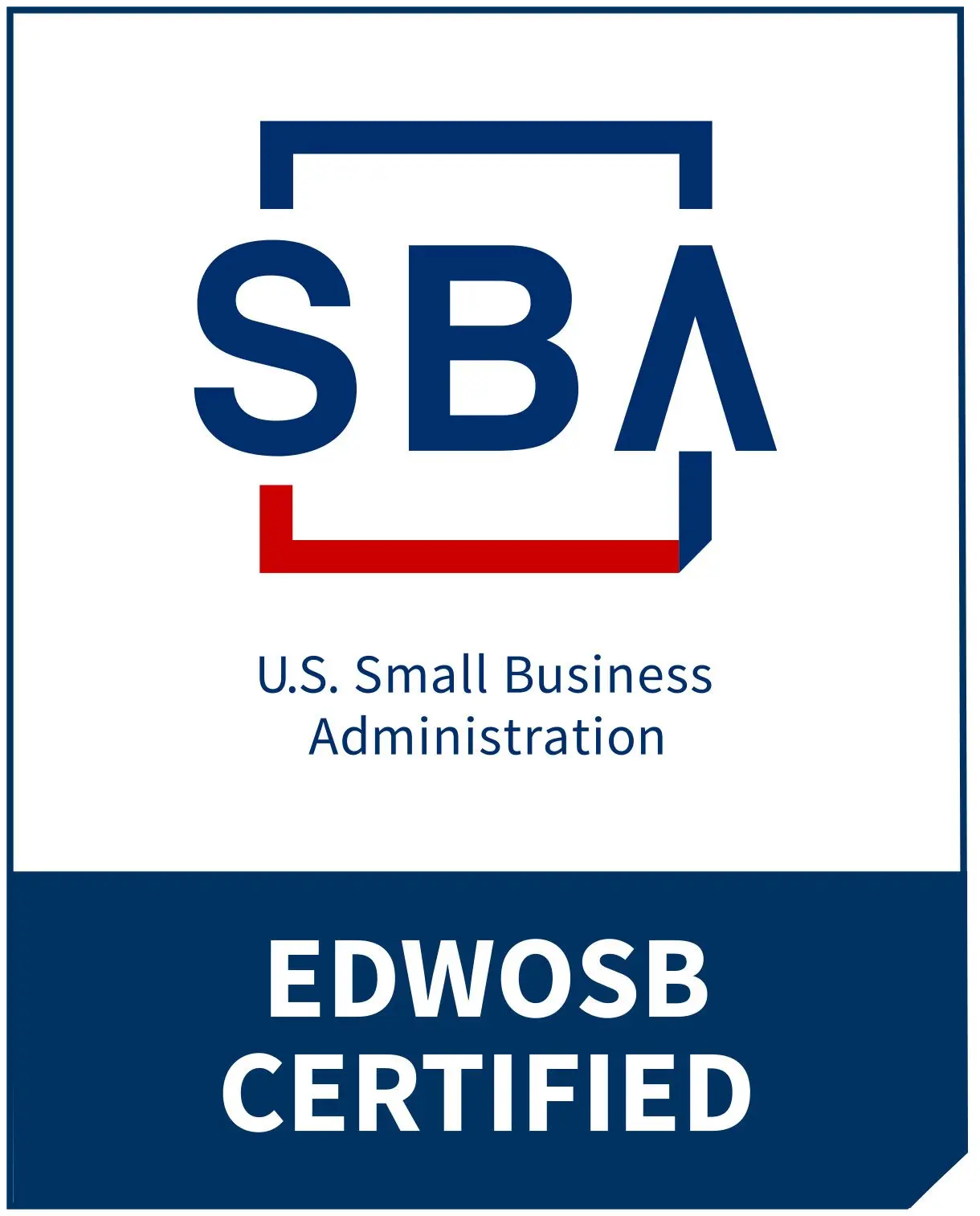 U.S. Small Business Administration EDWOSB Certified