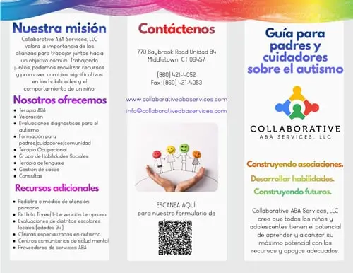 Autism Info Brochure — Spanish